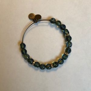 Alex And Ani - Green Beaded Bracelet